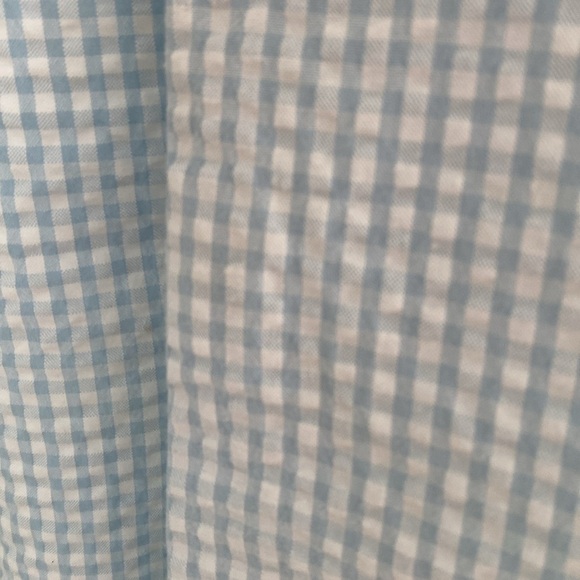 Size 5 Gingham baby blue jumpsuit - Picture 5 of 5